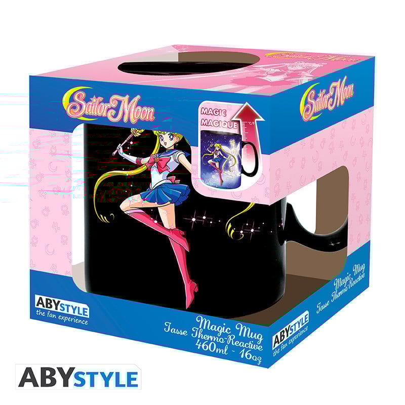 SAILOR MOON - Groupe - Mug thermoréactif 460ml bems