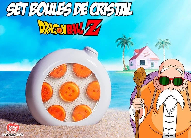 DRAGON BALL - Réplique des 7 boules de cristal en coffret métal ABYSTYLE STUDIO