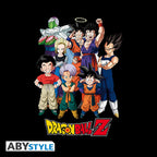 DRAGON BALL - T-Shirt DBZ Goku's Group Unisexe Noir bems