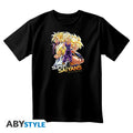DRAGON BALL - T-Shirt DBZ Saiyans Unisexe Noir Bulma-shop