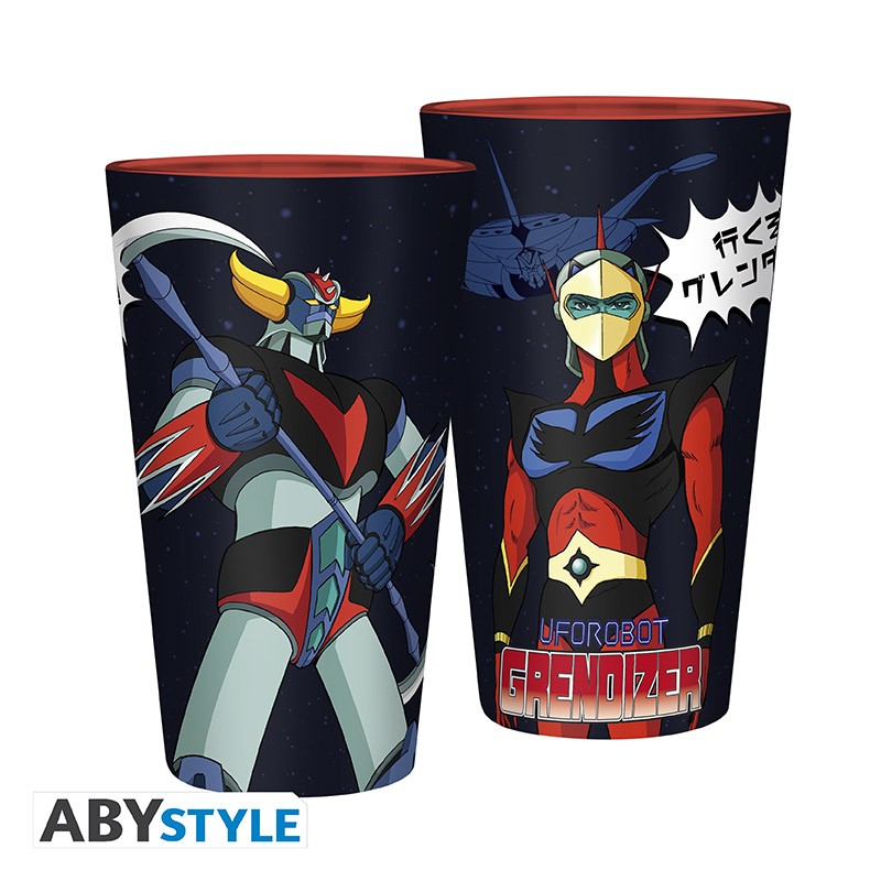 GRENDIZER - Goldorak & Actarus - Verre XXL 400ml AbyStyle