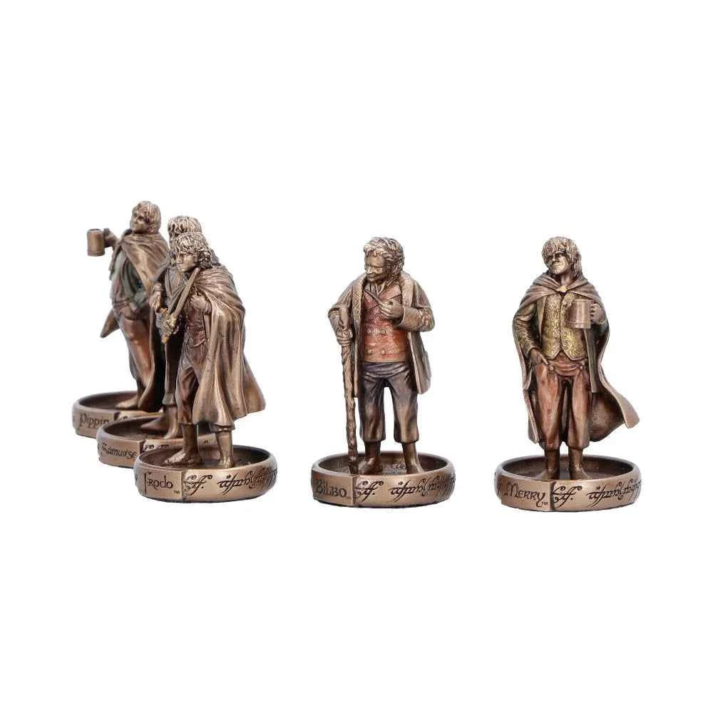 LE SEIGNEUR DES ANNEAUX - Hobbits de la Comté - Set 5 Statuette 7cm nemesis