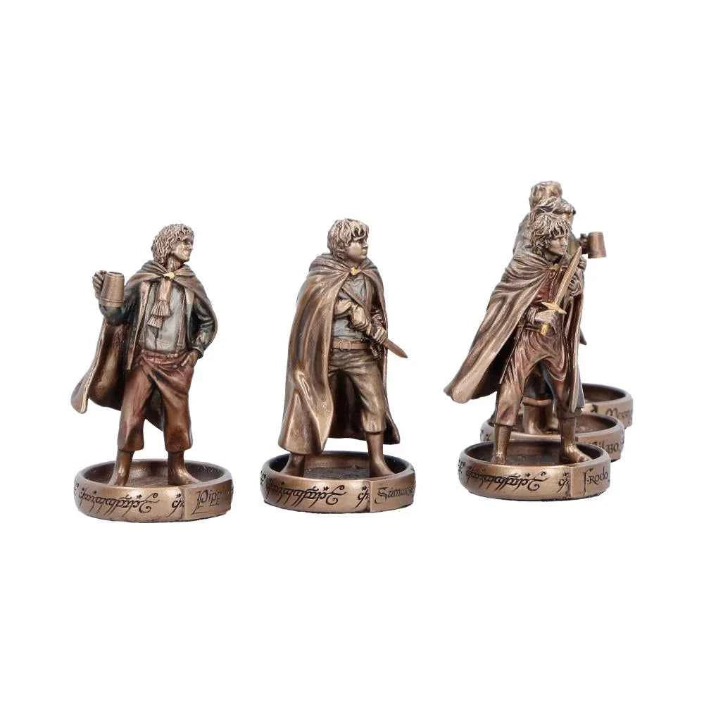 LE SEIGNEUR DES ANNEAUX - Hobbits de la Comté - Set 5 Statuette 7cm nemesis