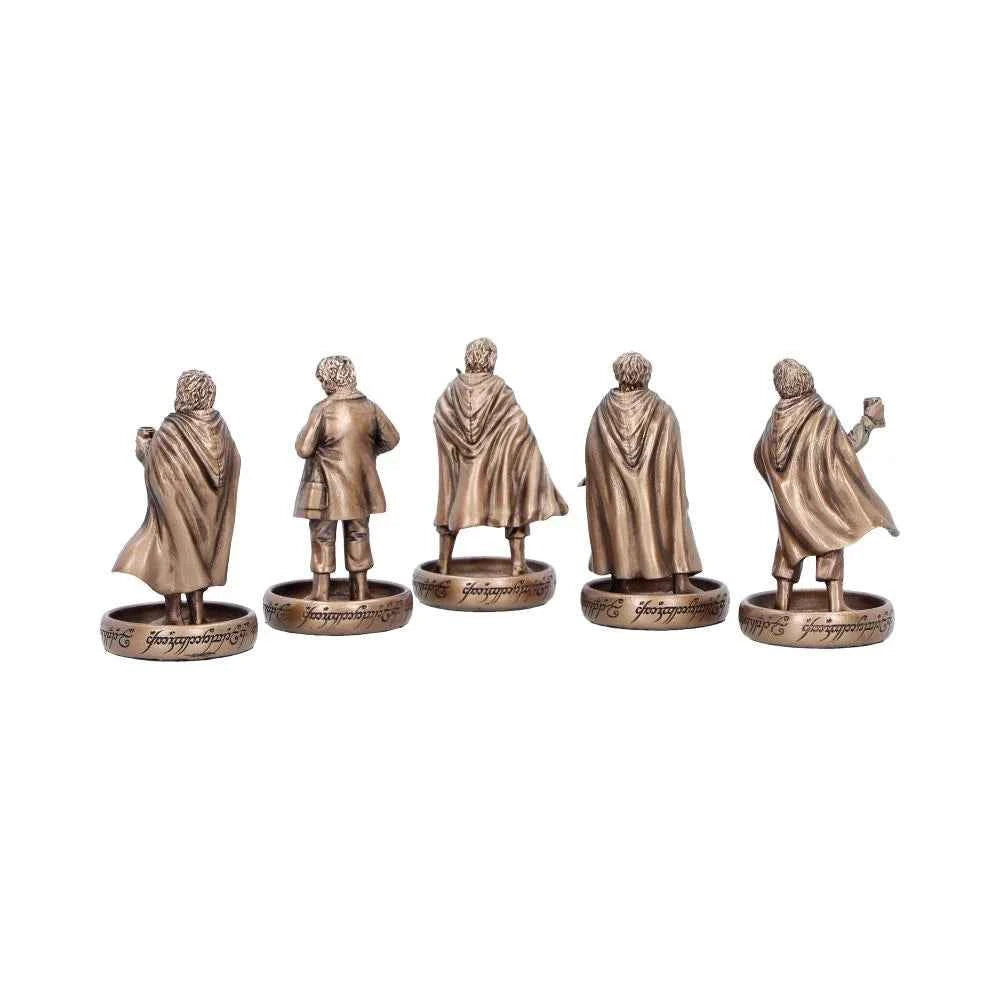 LE SEIGNEUR DES ANNEAUX - Hobbits de la Comté - Set 5 Statuette 7cm nemesis