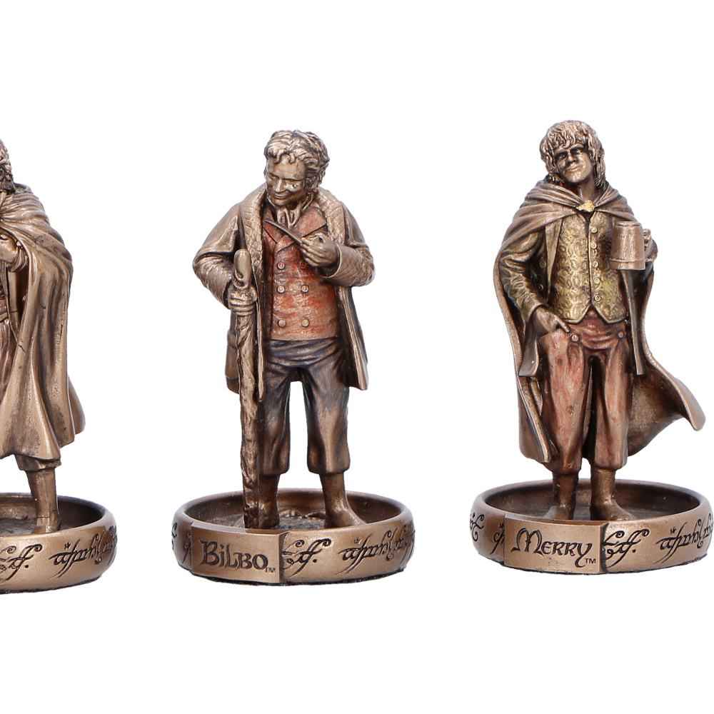 LE SEIGNEUR DES ANNEAUX - Hobbits de la Comté - Set 5 Statuette 7cm nemesis