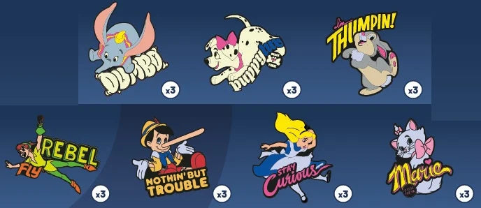 DISNEY CLASSICS - Series 1 pins grupo erik