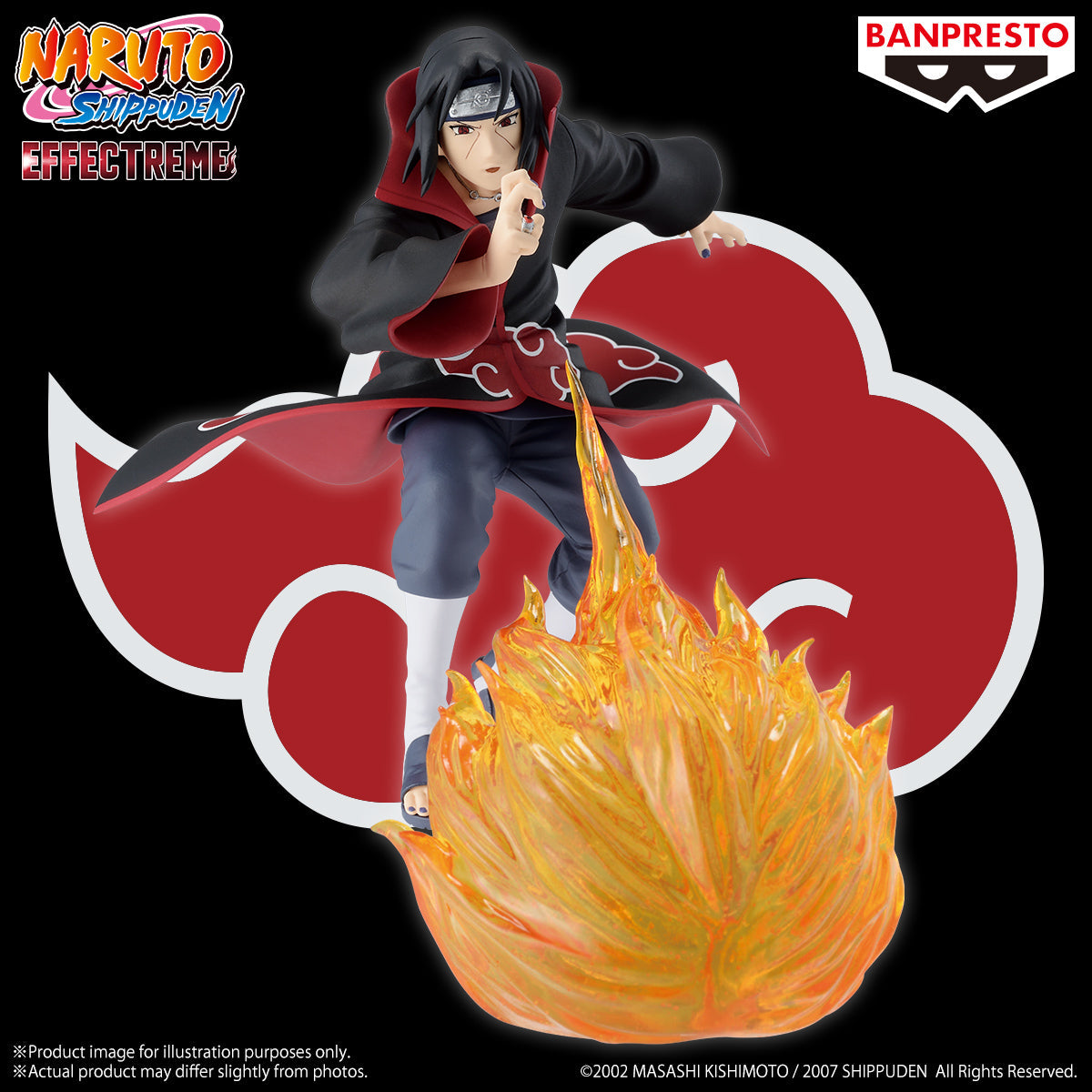 NARUTO SHIPPUDEN - Itachi Uchiha - Figurine Effectreme 13cm bems