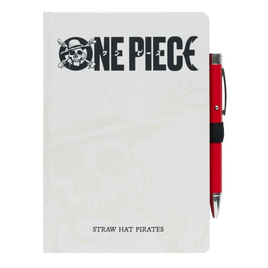 Carnet + bic lumineux One piece bems