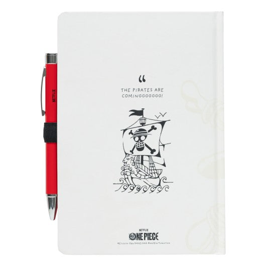 Carnet + bic lumineux One piece bems