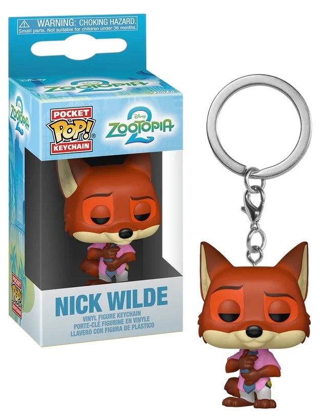 ZOOTOPIE 2 - Pocket Pop Keychain - Nick Wilde bems