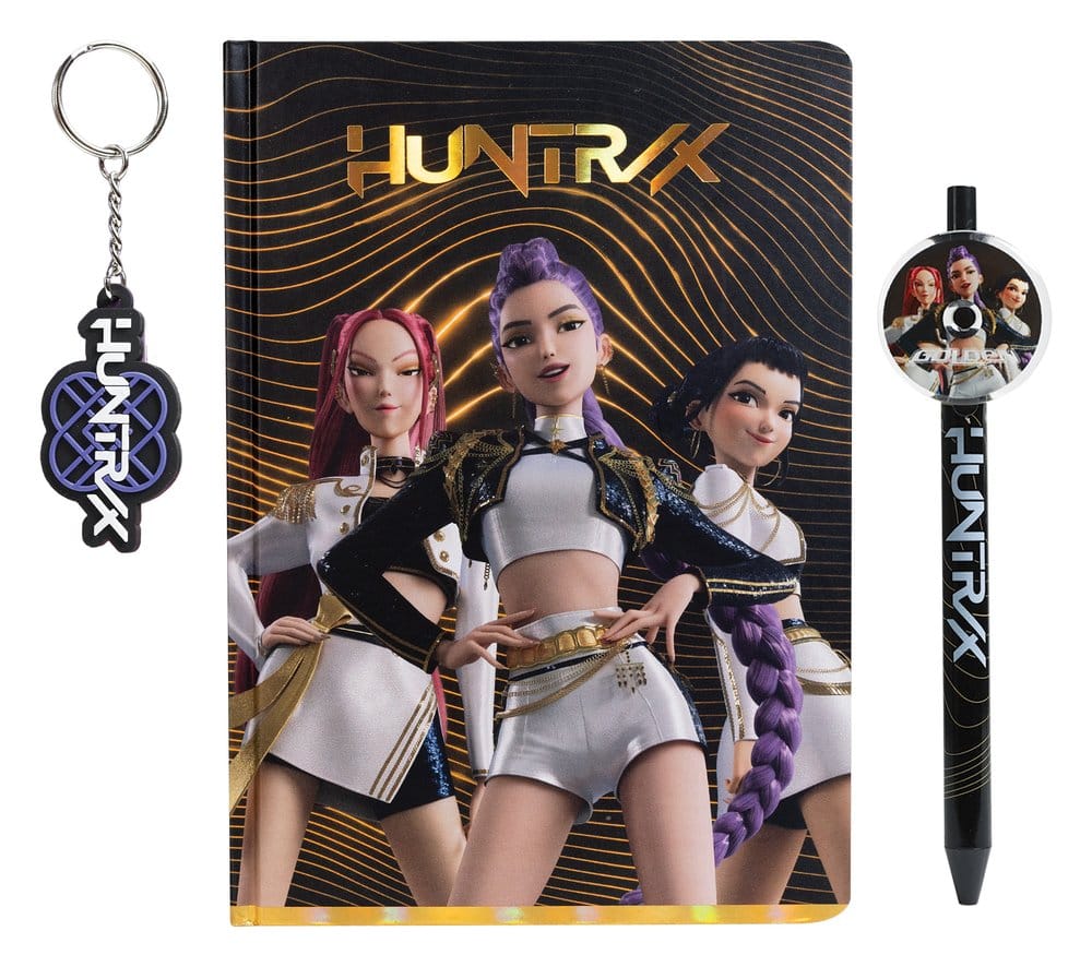 K-POP DEMON HUNTERS - Golden - Notebook Gift Set blue sky