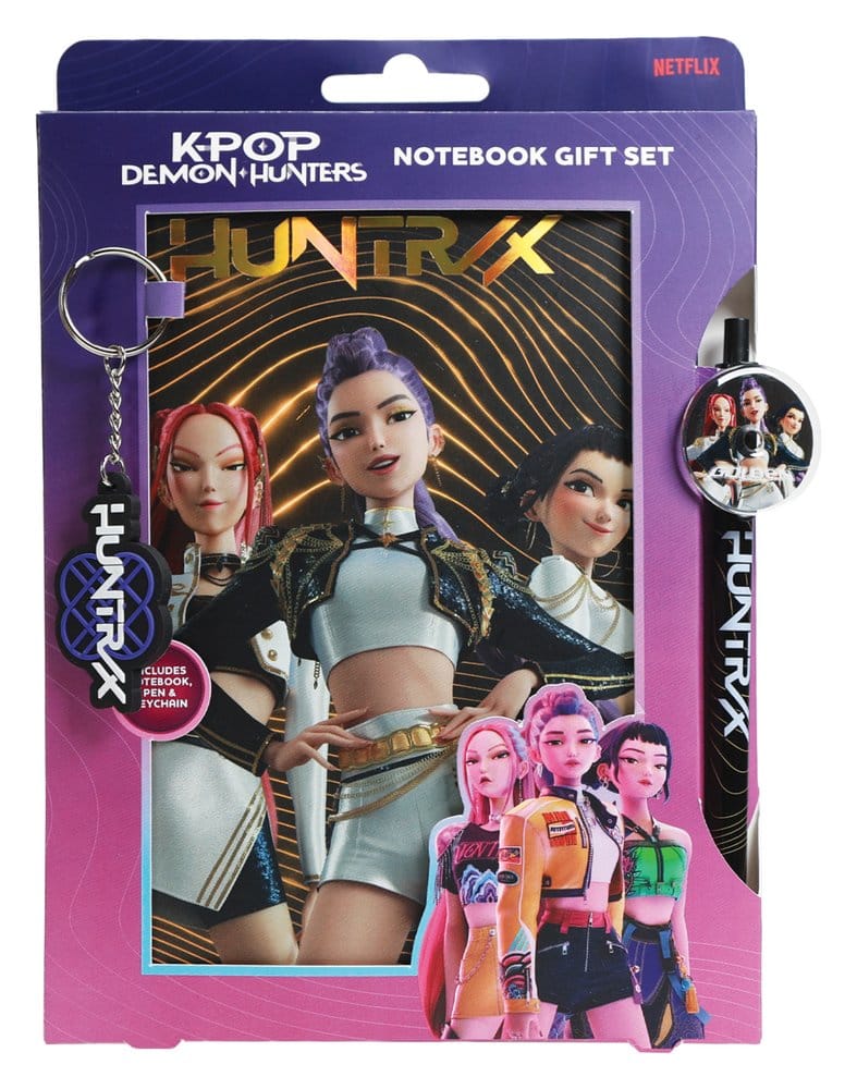 K-POP DEMON HUNTERS - Golden - Notebook Gift Set blue sky