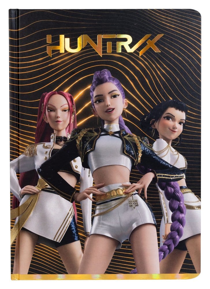 K-POP DEMON HUNTERS - Golden - Notebook Gift Set blue sky