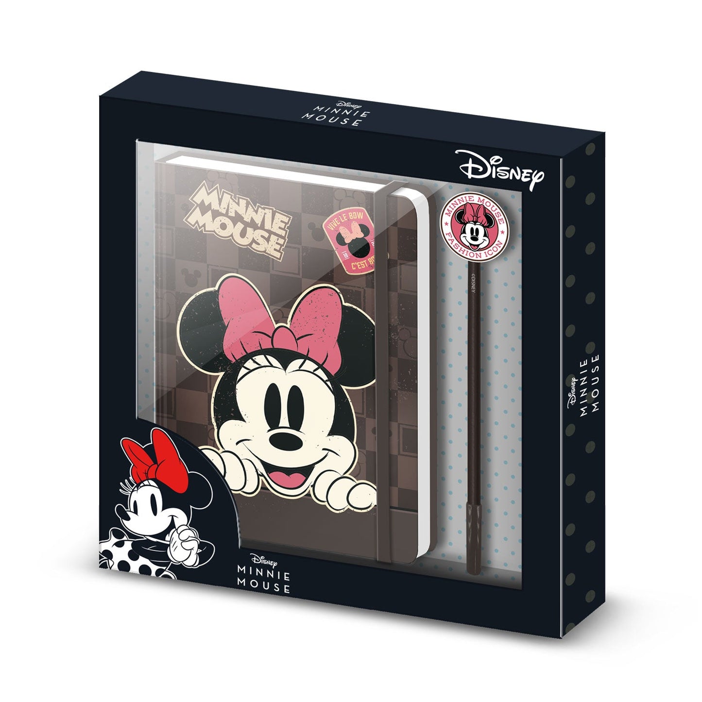 Carnet avec stylo Minnie bems