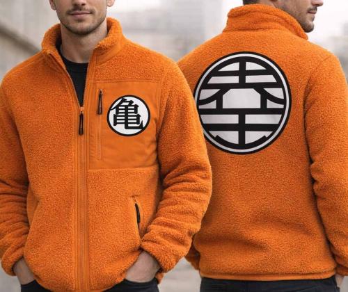 DRAGON BALL Z - Symbole - Veste Polaire Sherpa cotton division