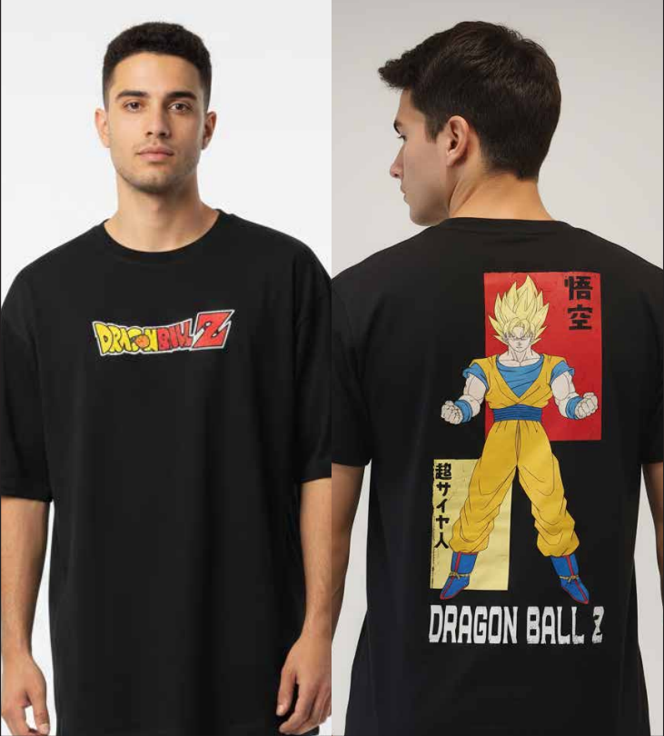 DRAGON BALL Z - Goku Super Saiyan - T-Shirt Homme cotton division