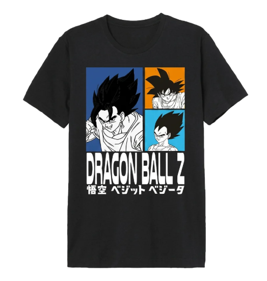 DRAGON BALL Z - Vegito / Vegeta / Goku - T-Shirt cotton division