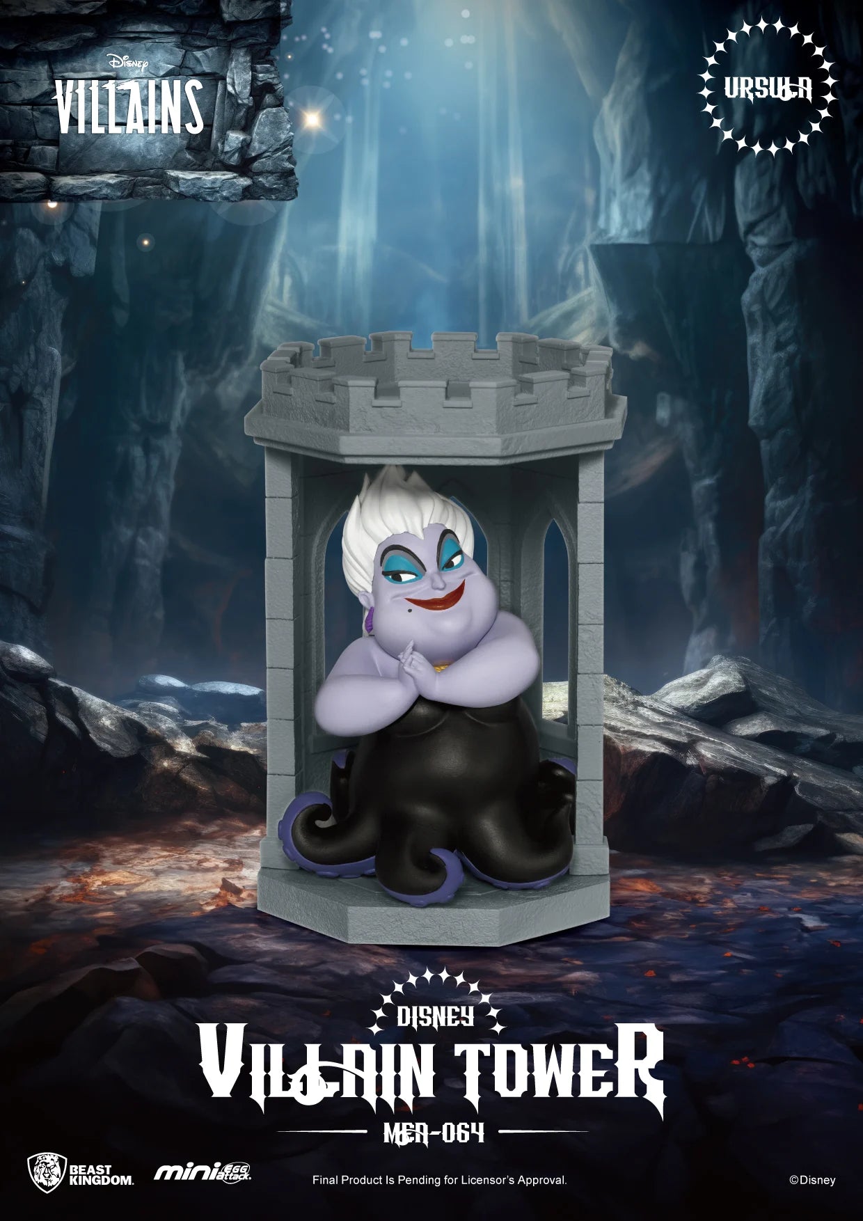 DISNEY VILLAINS - Tower Series - Set 6 Figurine Blind Box 11.5cm Beast Kingdom