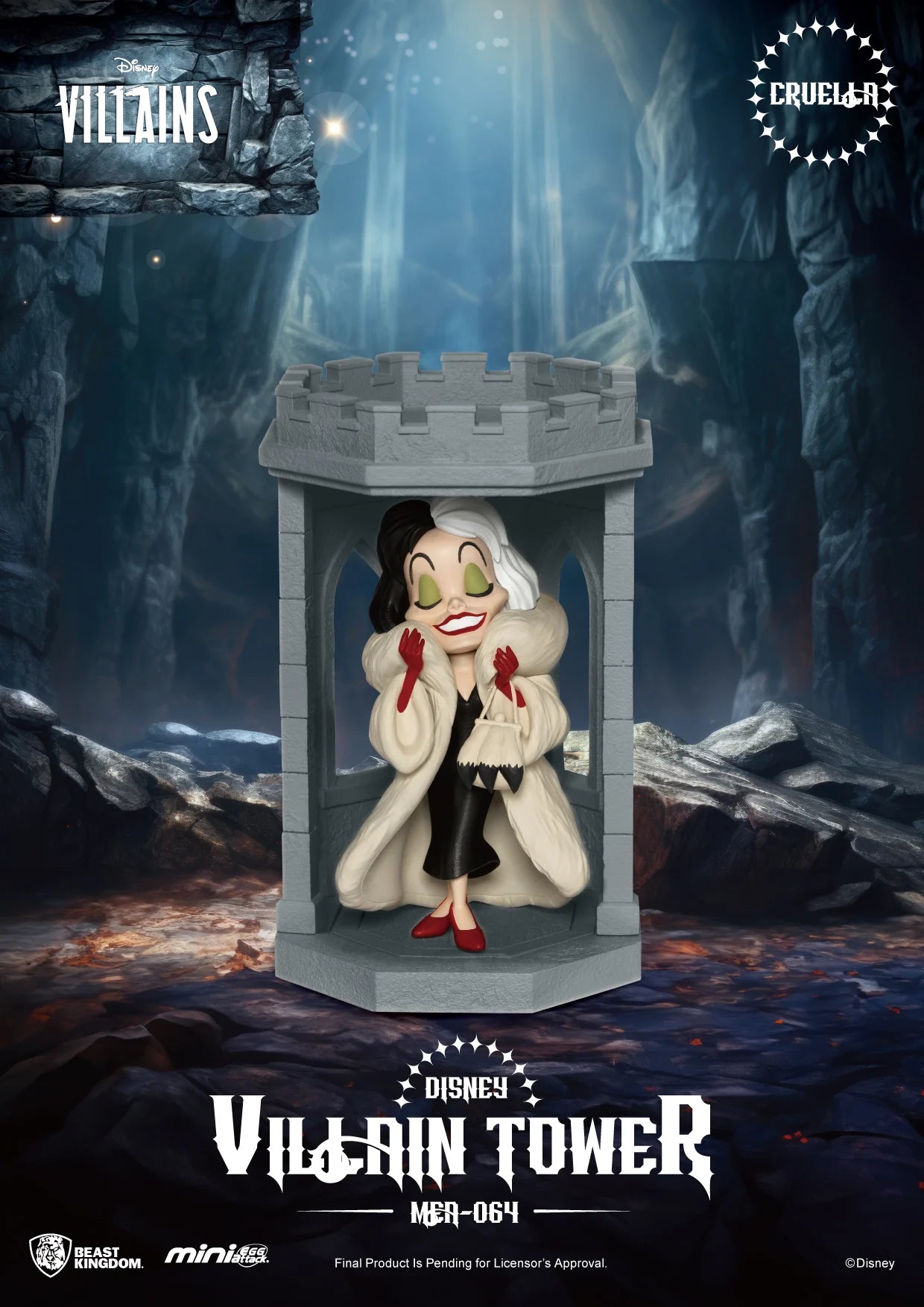 DISNEY VILLAINS - Tower Series - Set 6 Figurine Blind Box 11.5cm Beast Kingdom