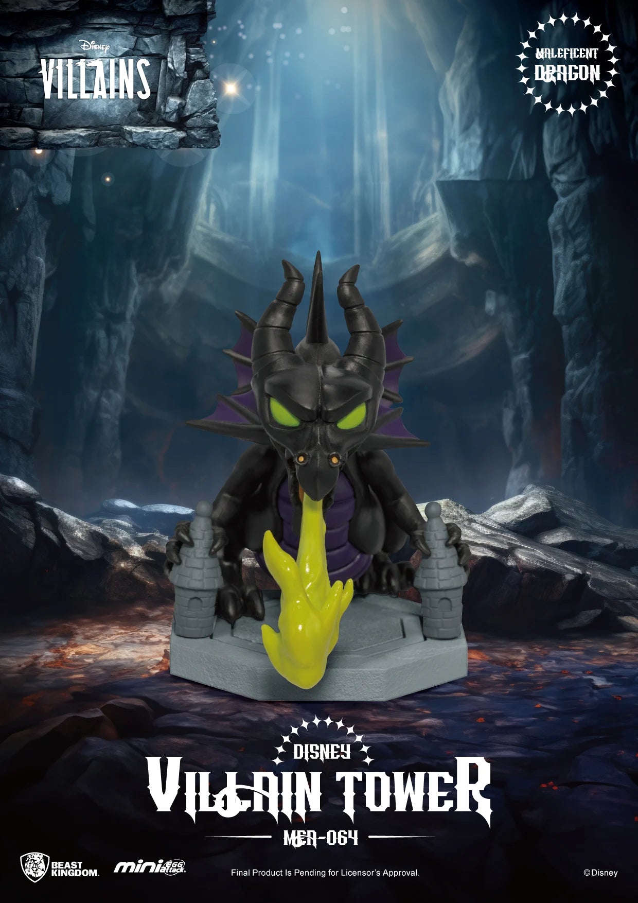 DISNEY VILLAINS - Tower Series - Set 6 Figurine Blind Box 11.5cm Beast Kingdom