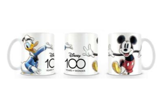 DISNEY - Mug - 315 ml - D100 Mickey & Donald bems