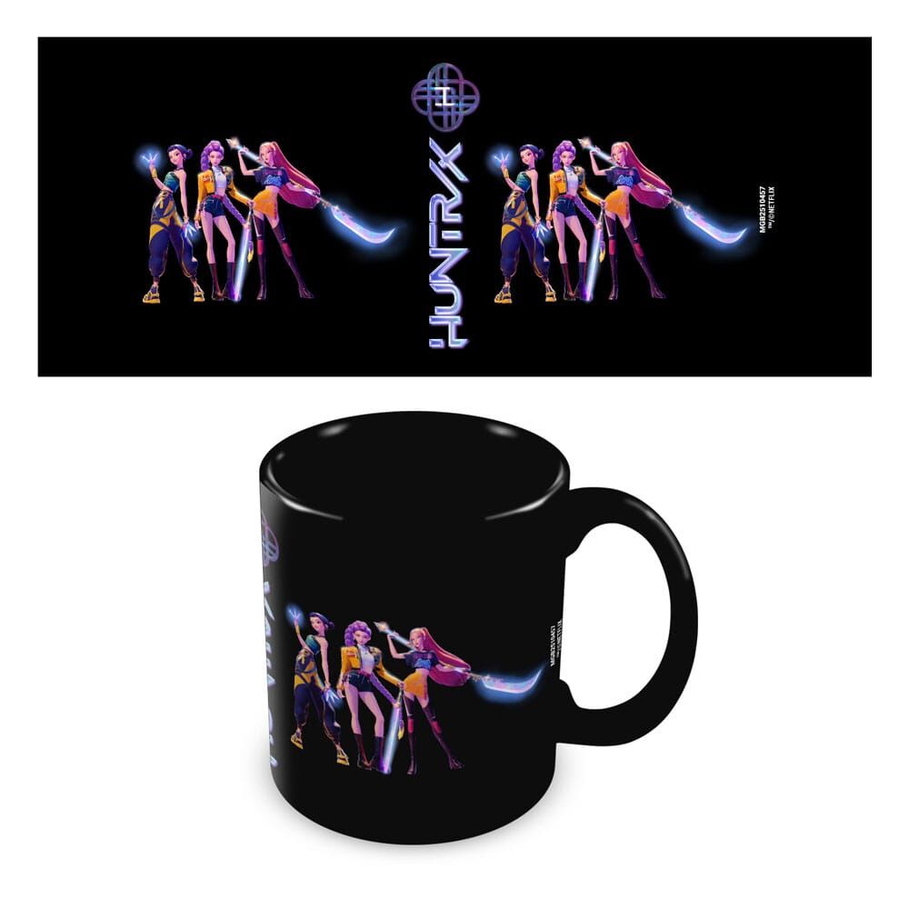 K-POP DEMON HUNTERS - Huntrix - Black Pod Mug 315ml Pyramid