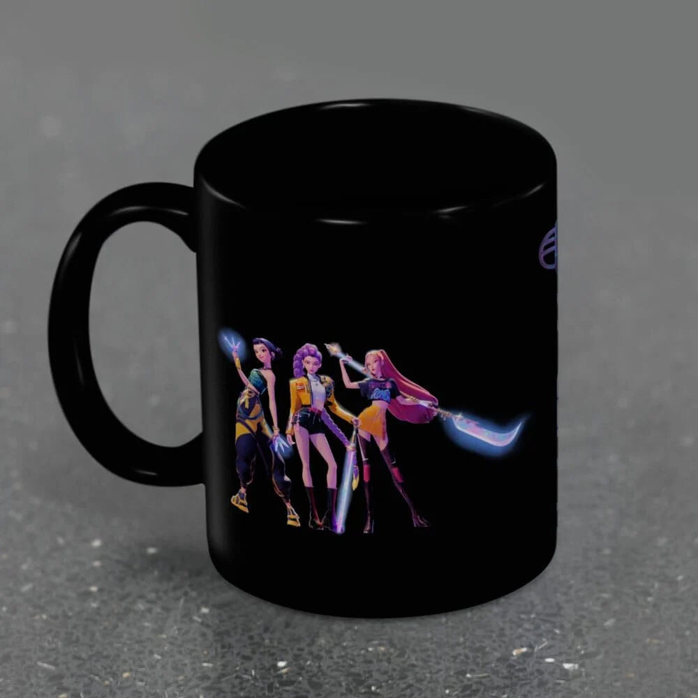 K-POP DEMON HUNTERS - Huntrix - Black Pod Mug 315ml Pyramid