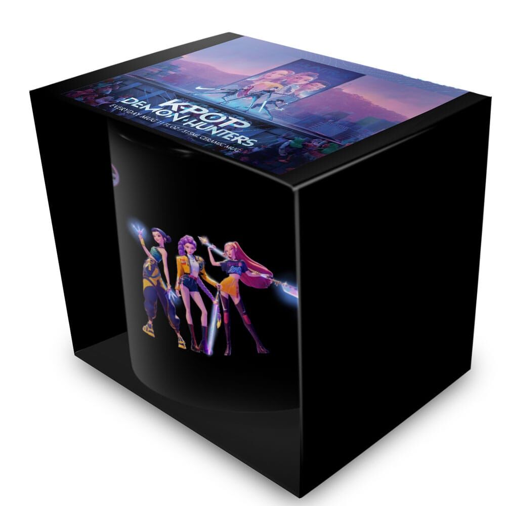 K-POP DEMON HUNTERS - Huntrix - Black Pod Mug 315ml Pyramid