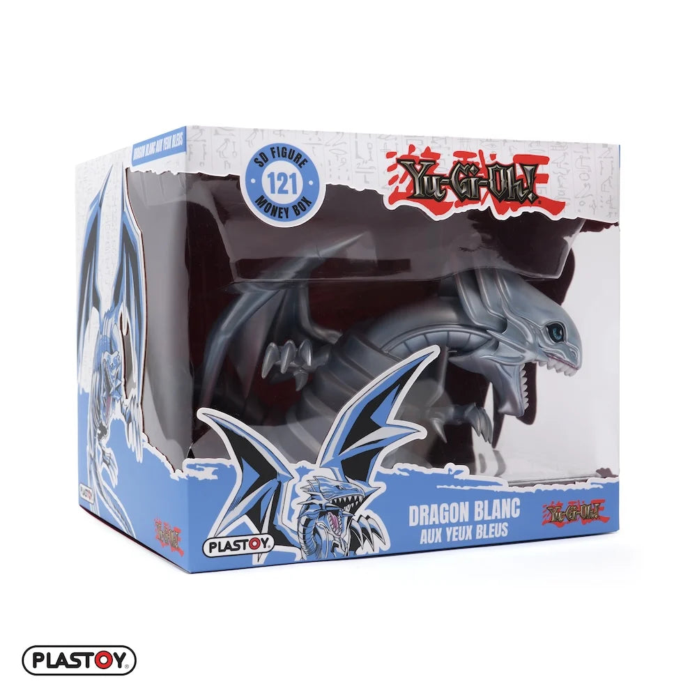 YU-GI-OH! - Dragon blanc aux yeux bleus - Tirelire PVC 16cm plastoy