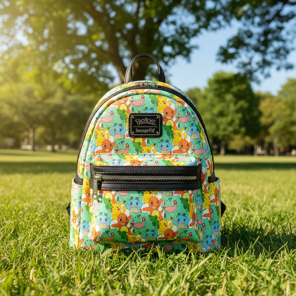 POKEMON - Pikachu et Starters - Mini Sac à Dos Loungefly Loungefly