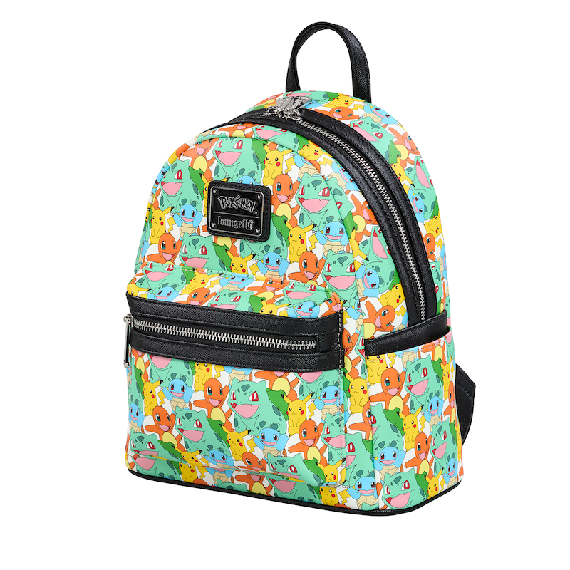 POKEMON - Pikachu et Starters - Mini Sac à Dos Loungefly Loungefly