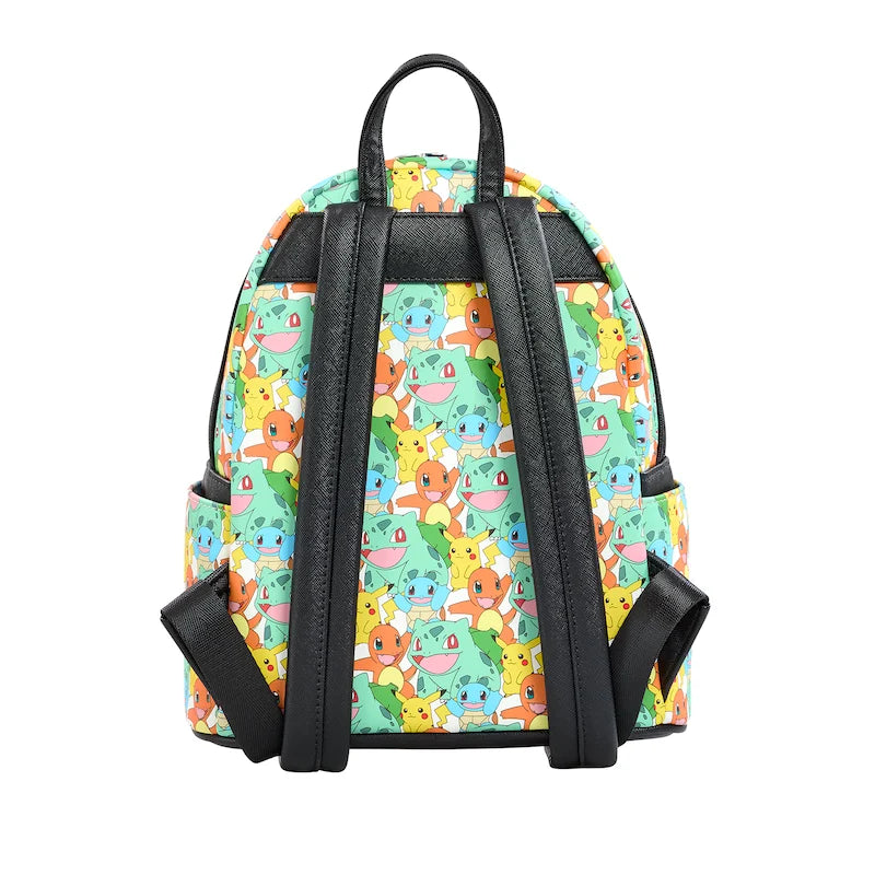 POKEMON - Pikachu et Starters - Mini Sac à Dos Loungefly Loungefly