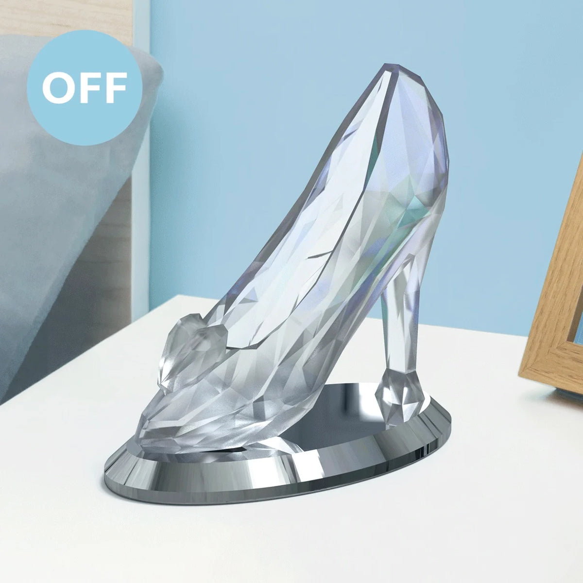 DISNEY - Cendrillon Pantoufle de Verre - Lampe 3D 19cm paladone