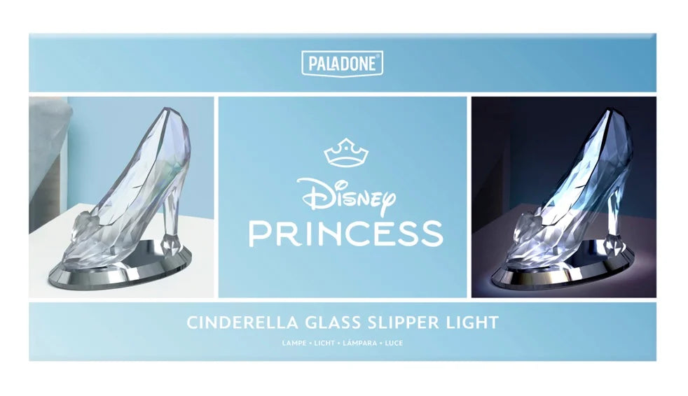 DISNEY - Cendrillon Pantoufle de Verre - Lampe 3D 19cm paladone