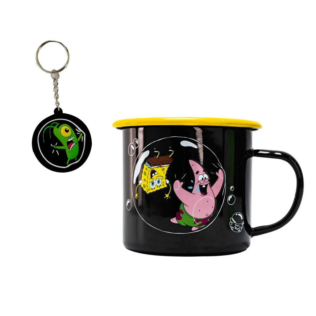 BOB L'EPONGE - Gift Box - Mug + Porte-Clé pcmerch