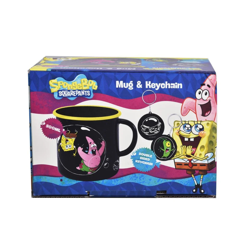 BOB L'EPONGE - Gift Box - Mug + Porte-Clé pcmerch