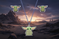 GROGU - Set Collier + 1 Paire de Boucles d'oreilles - 3 Pc. bems