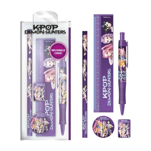 K-POP DEMON HUNTERS - Set de Papeterie (5pcs) Pyramid
