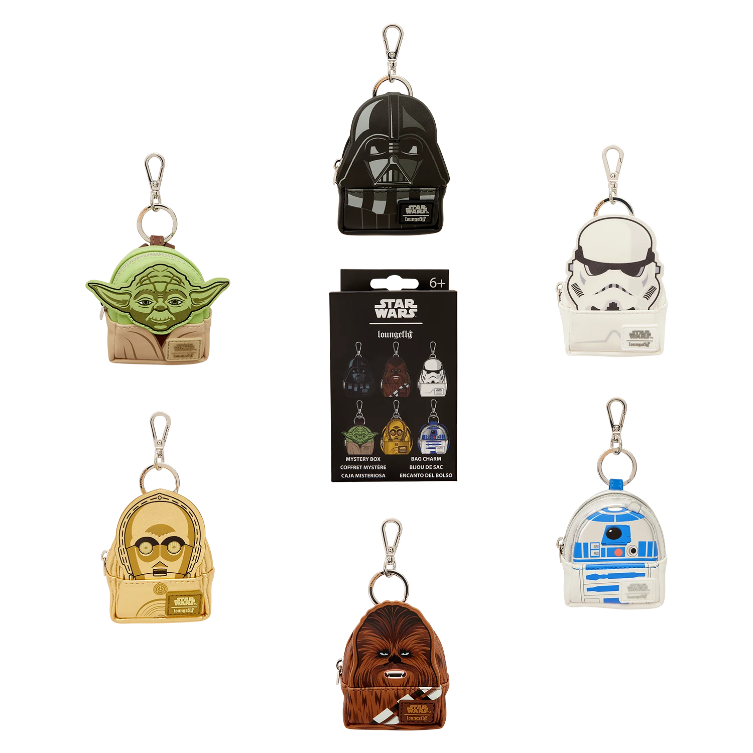STAR WARS - Mini Backpack Bag Charm Loungefly Mystery Box Loungefly