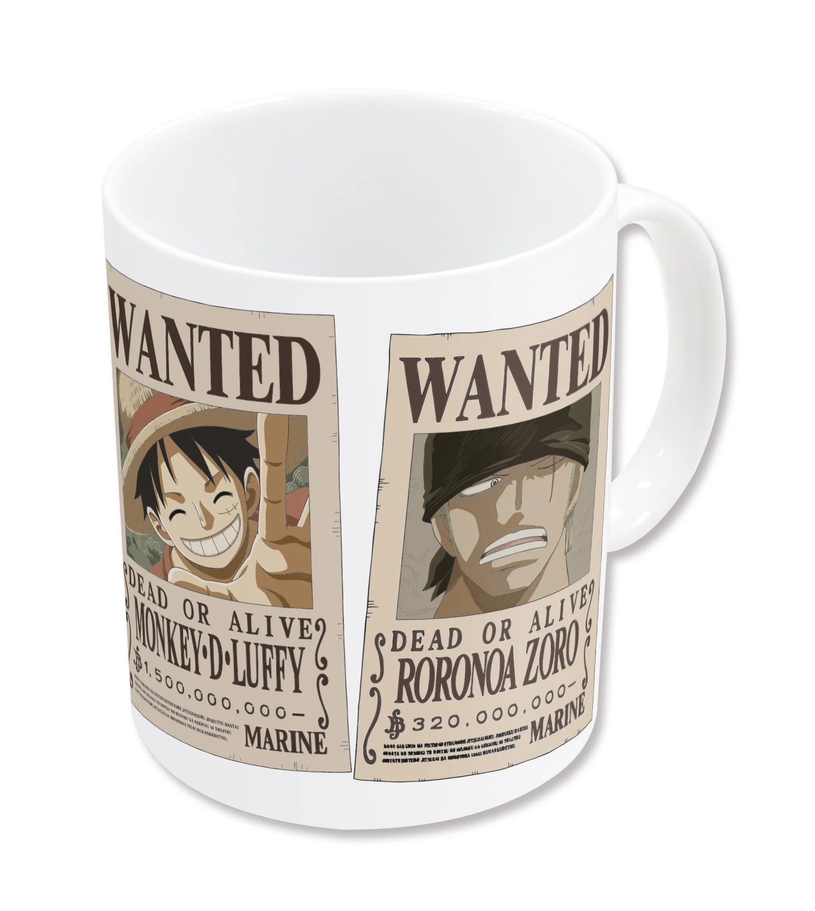ONE PIECE - Wanted - Mug céramique 325ml bems