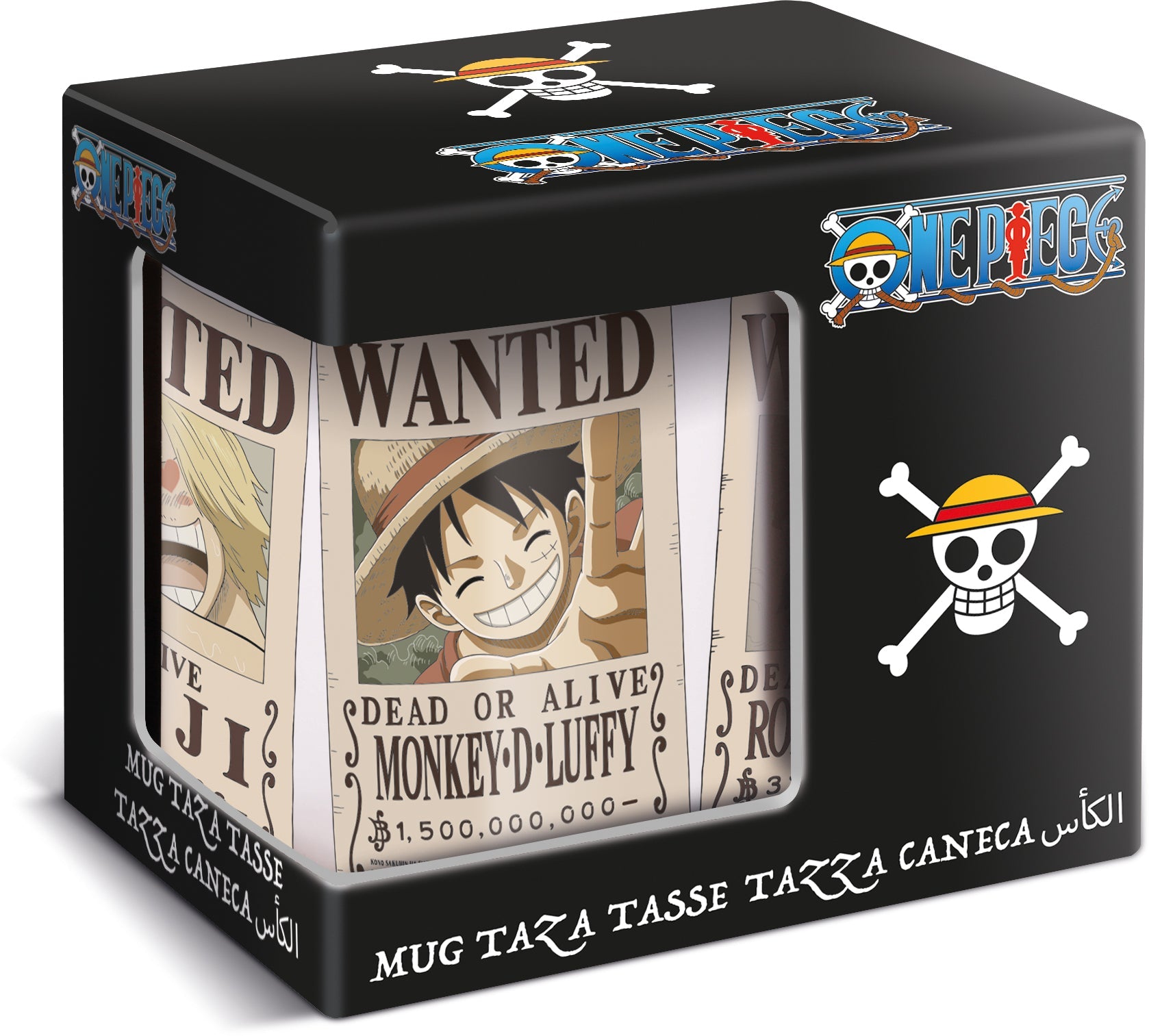 ONE PIECE - Wanted - Mug céramique 325ml bems