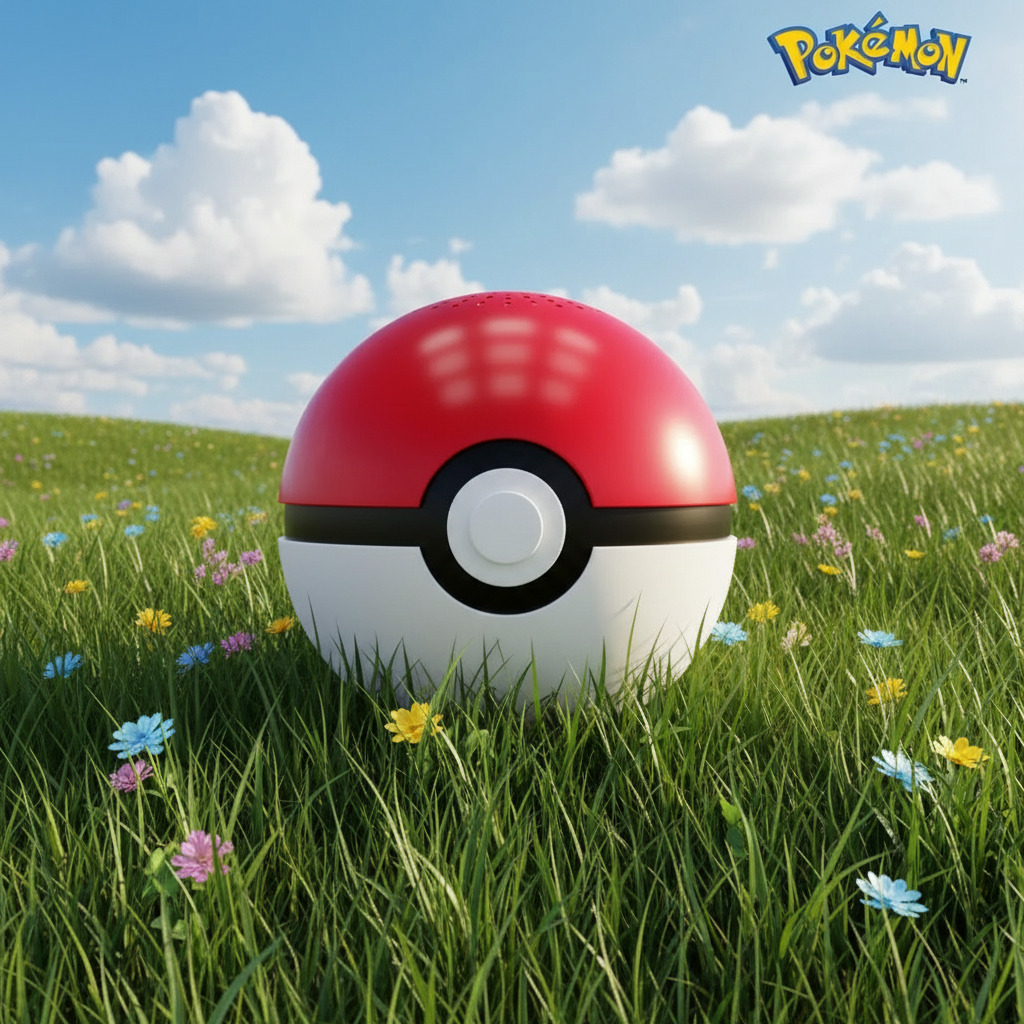 POKEMON - Pokeball - Haut-parleur Bluetooth + aux bems