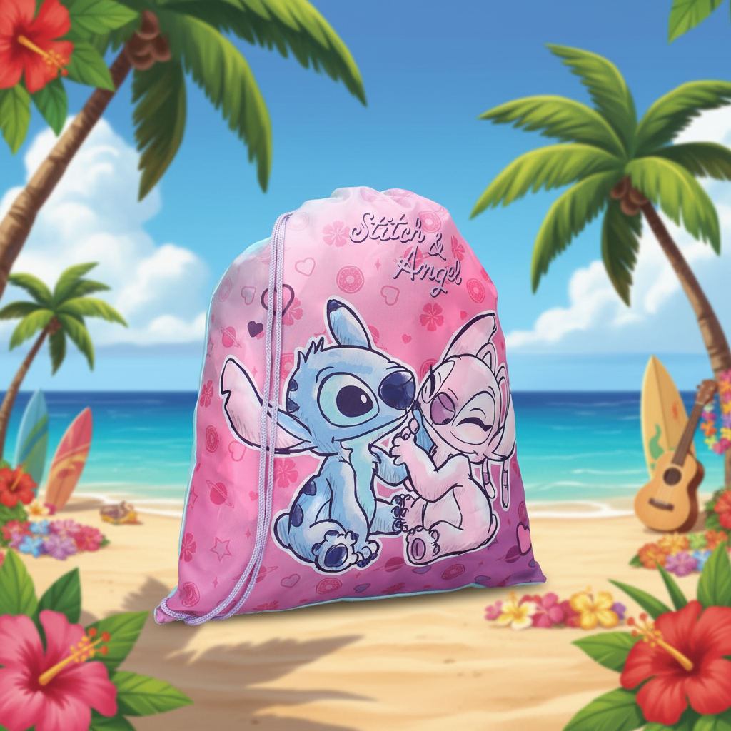 STITCH & ANGEL - Hello Cutie - Sac de Gym bems