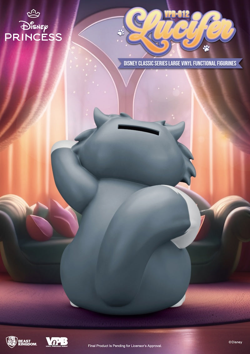 DISNEY - Lucifer - Tirelire 33cm Beast Kingdom