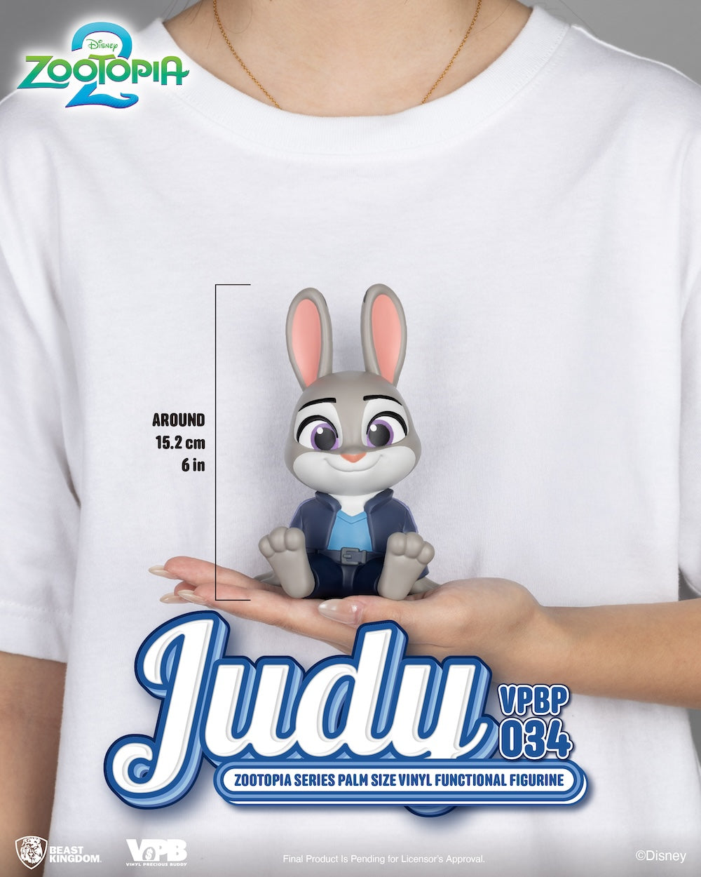 ZOOTOPIA 2 - Judy - Tirelire Vinyl Figure 15cm Beast Kingdom