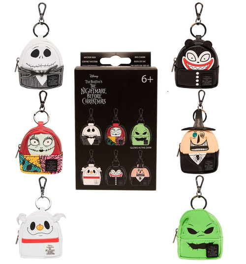 DISNEY - NBX - Mini Backpack Bag Charm Loungefly Mystery Box bems