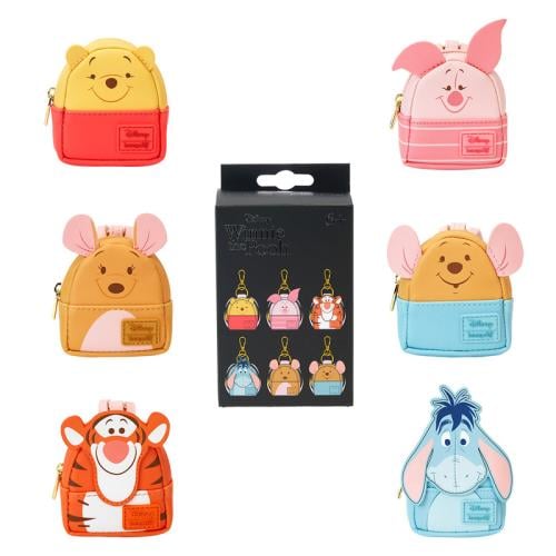 DISNEY - Winnie - Mini Backpack Bag Charm Loungefly Mystery Box bems