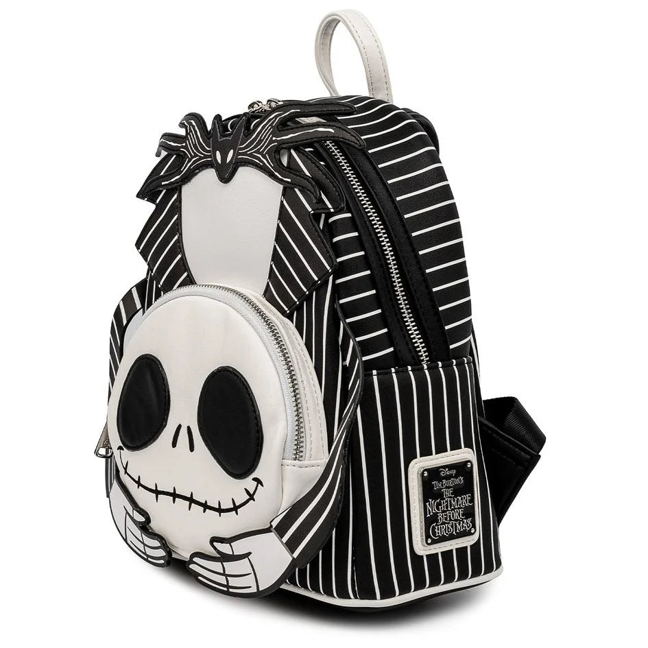 NBX - Jack Skellington - Sac à dos LoungeFly '23x26.5x11.5' Loungefly