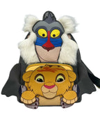 LE ROI LION - Simba et Rafiki - Mini Sac à Dos LoungeFly bems