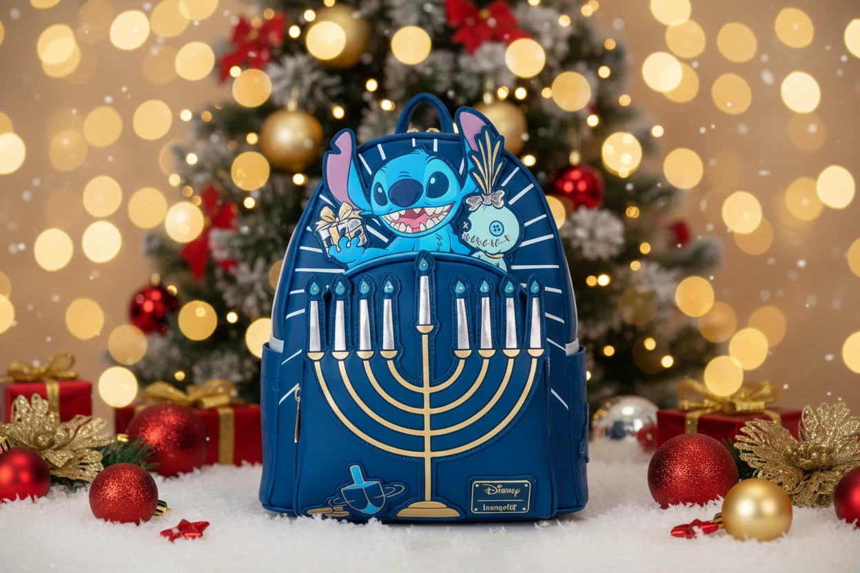 LILO & STITCH - Light Up Menorah Sticth - Mini sac à dos Loungefly Loungefly